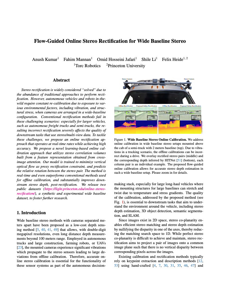 Stereo Rectification