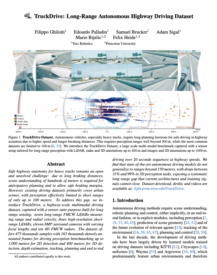 TruckDrive paper preview